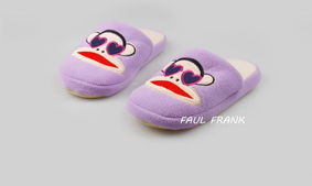 2012新款大嘴猴舒棉絨牛筋底家居拖鞋 舒適與時尚的完美結合